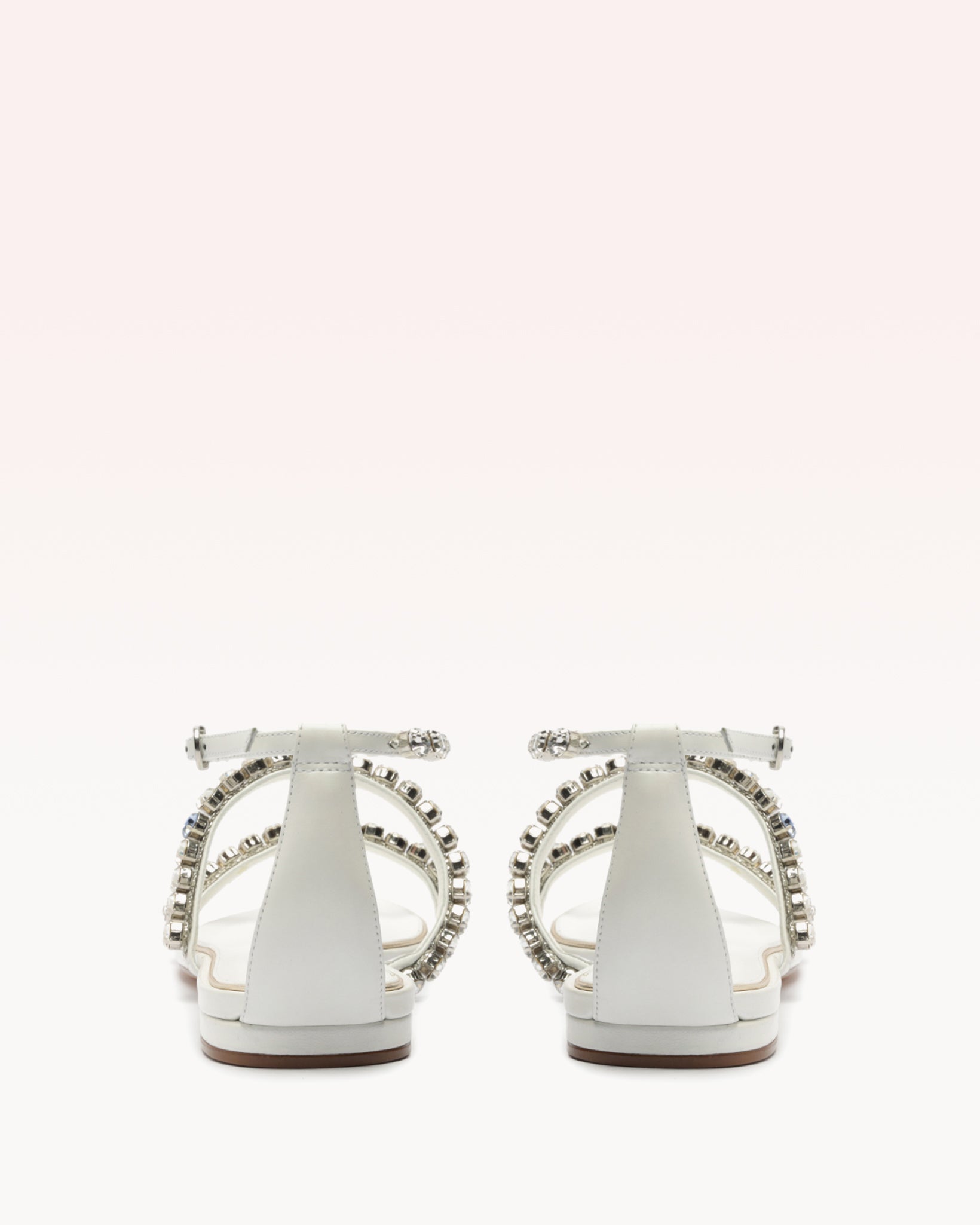 Alexa Crystals Flat Bridal White - Image 3