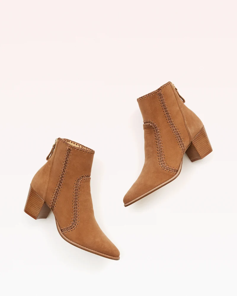 Benta Bootie 60 Suede Beige - Image 3