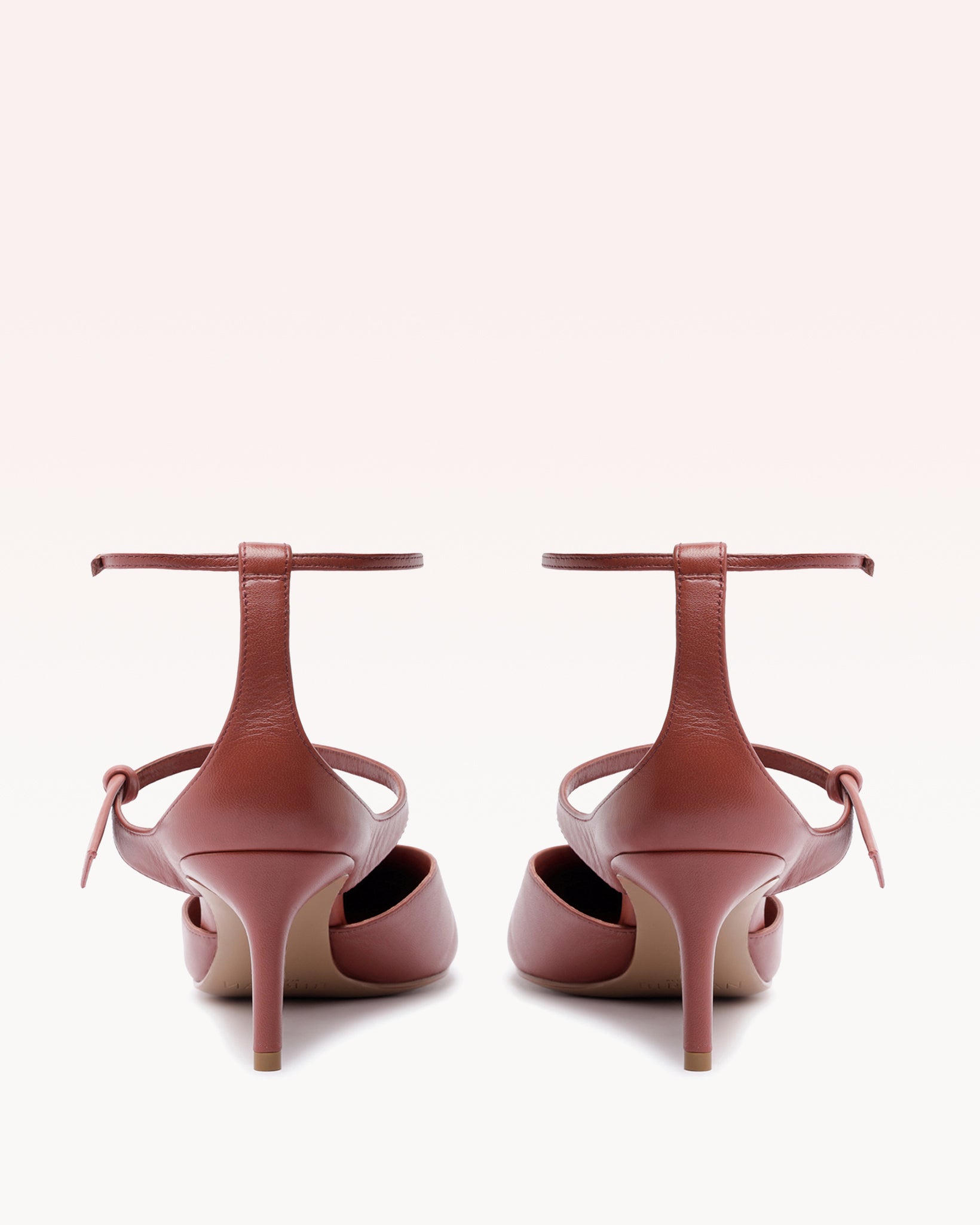 Clarita Asymmetric Sling Pump Ambar Sand - Image 3