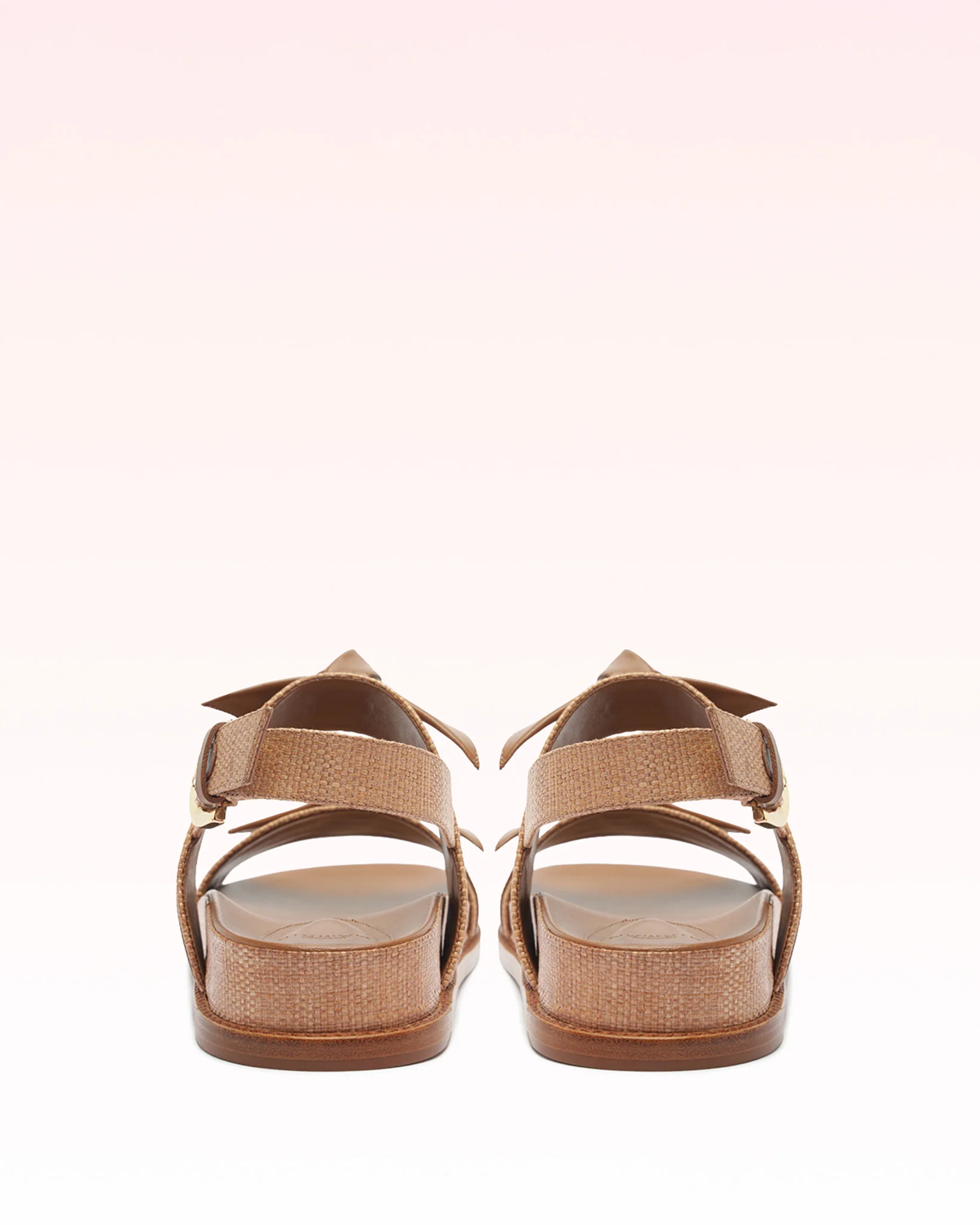 Clarita Raffia Sport Sandal Espresso - Image 3
