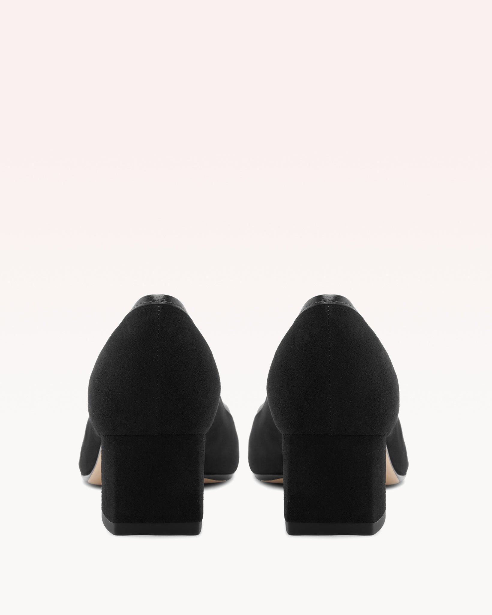 Clarita Square Pump 45 Black - Image 5