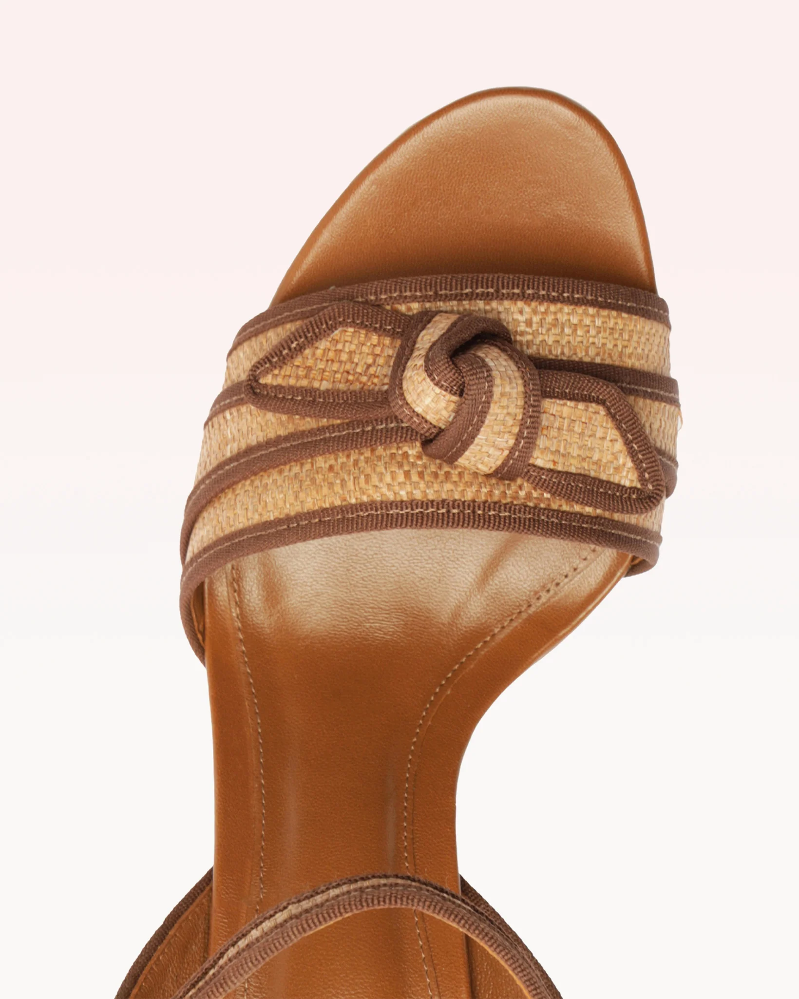 Grosgrain Raffia Platform - Image 4