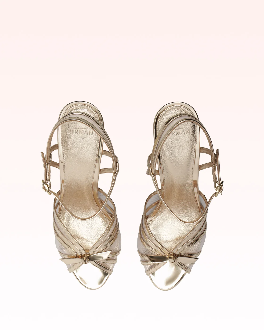 Slim Clarita Sandal 85 Gold - Image 5
