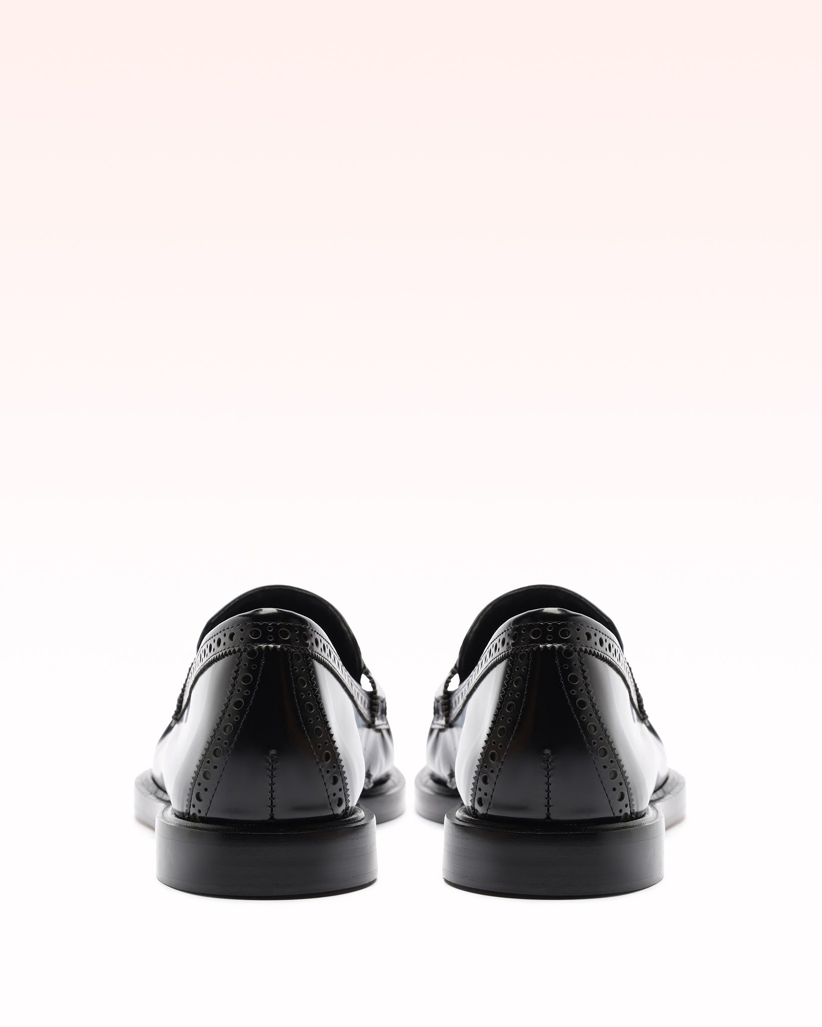 Soft Loafer Brogue Black - Image 4