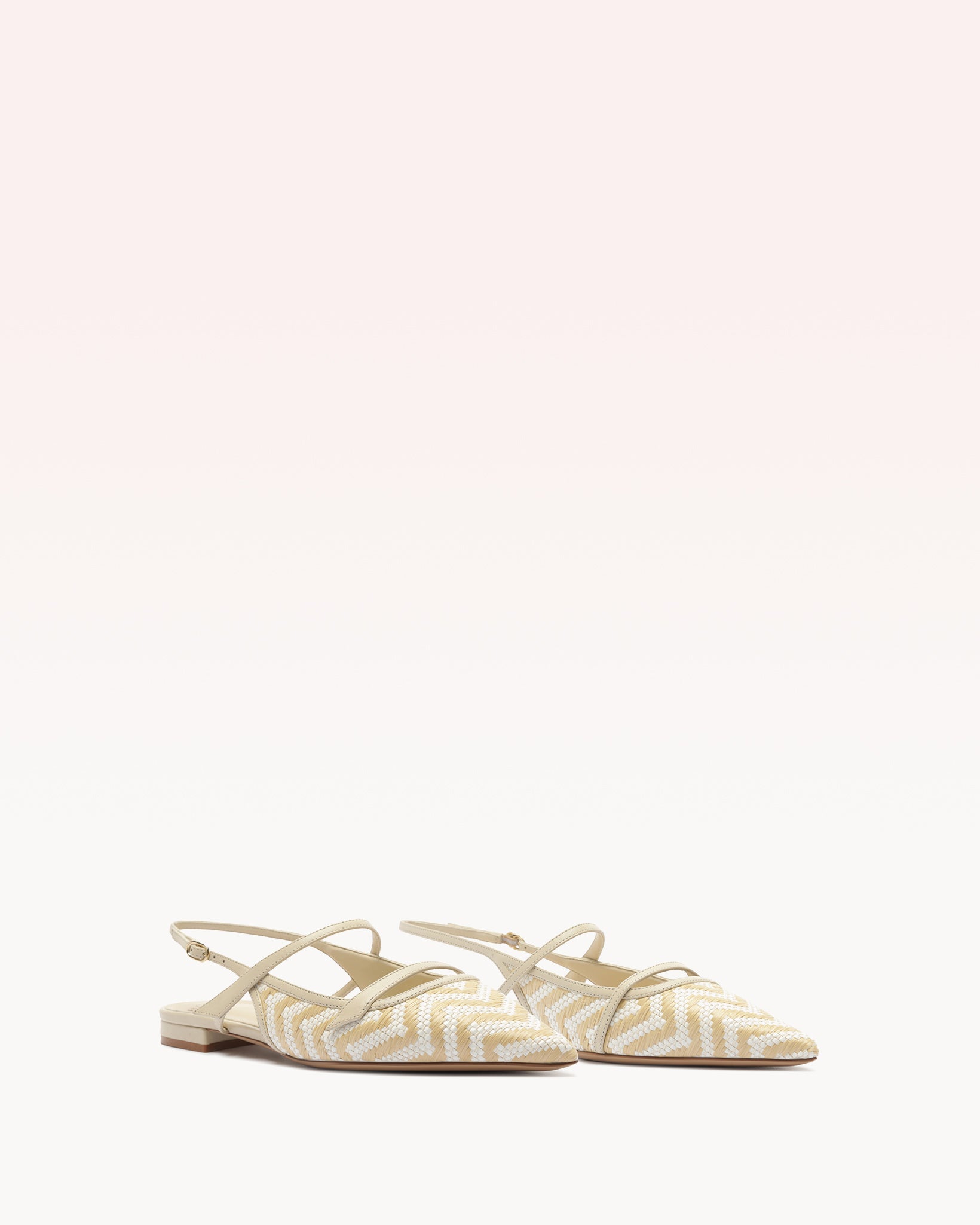 Tita Raffia Zig Flat Eggshell - Image 2