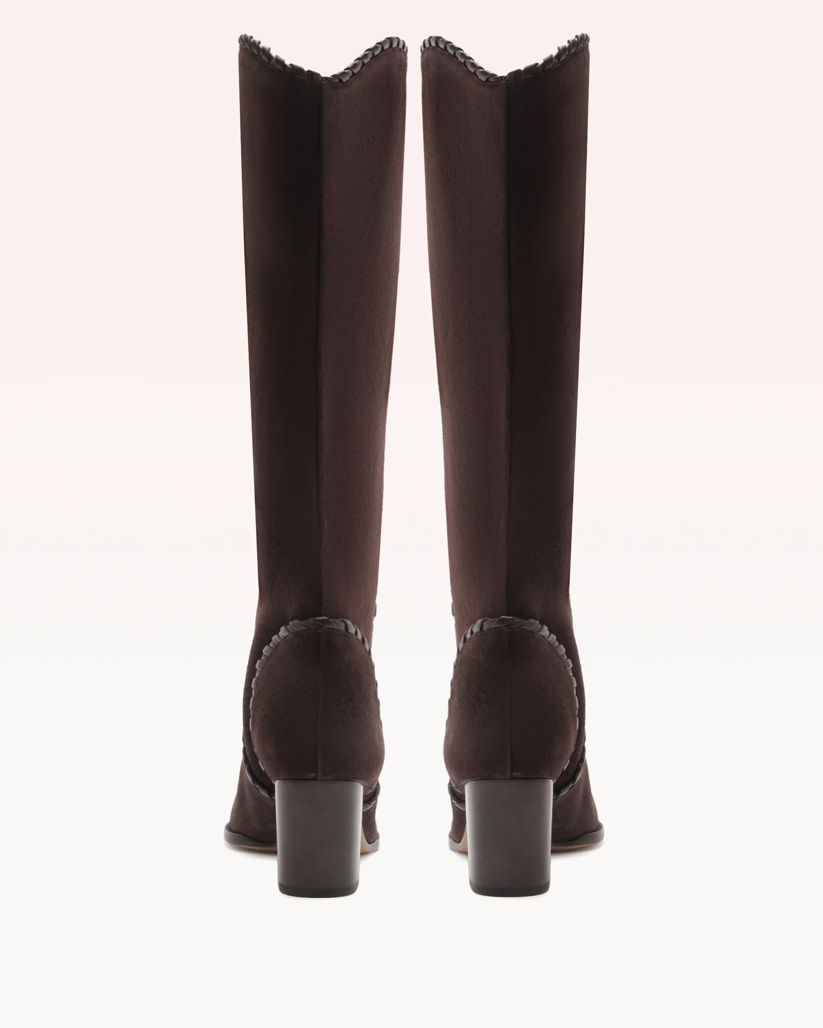 Victoria Saddle 60 Boot Dark Brown - Image 3