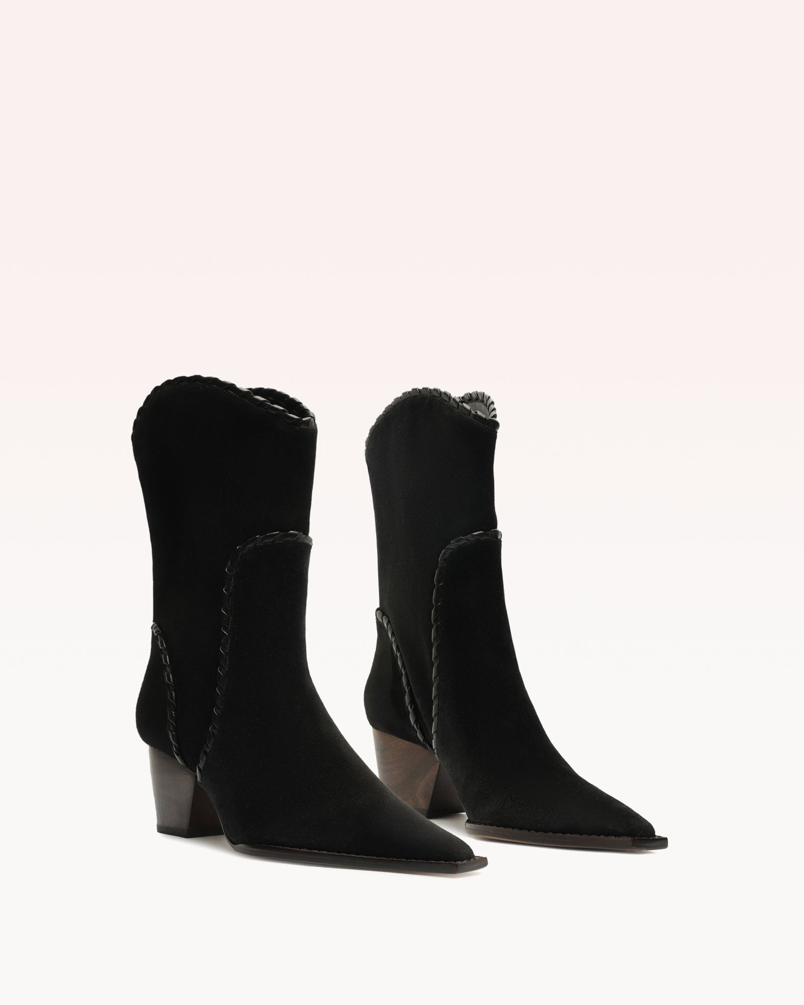 Victoria Bootie Saddle Black - Image 2
